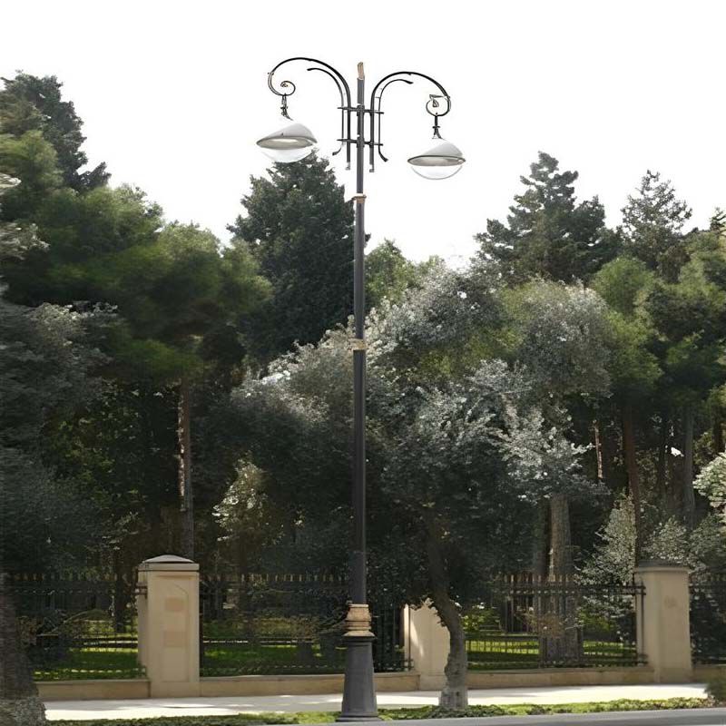 factory decorative aluminum lamp post